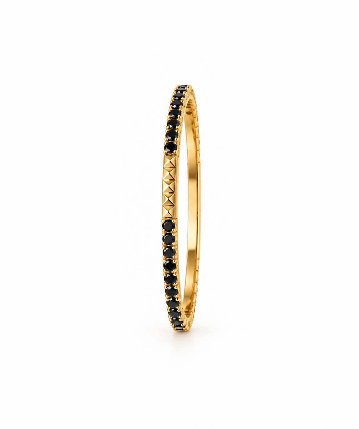 The Black Pyramid Bracelet