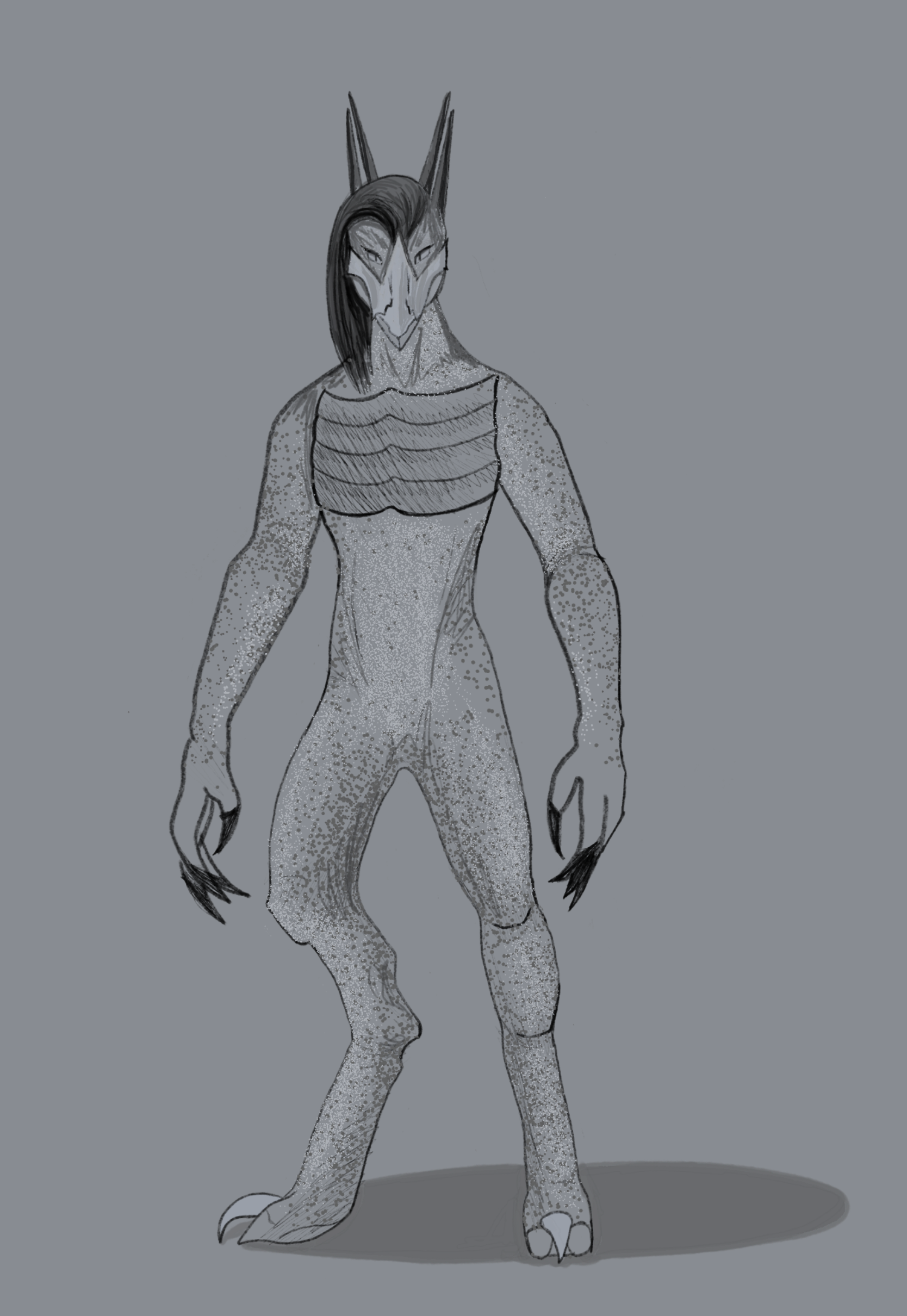 First full concept of the Gynoth. More work will be needed before they are ready. - Assisted by Kace (@kdeckerdesign)
