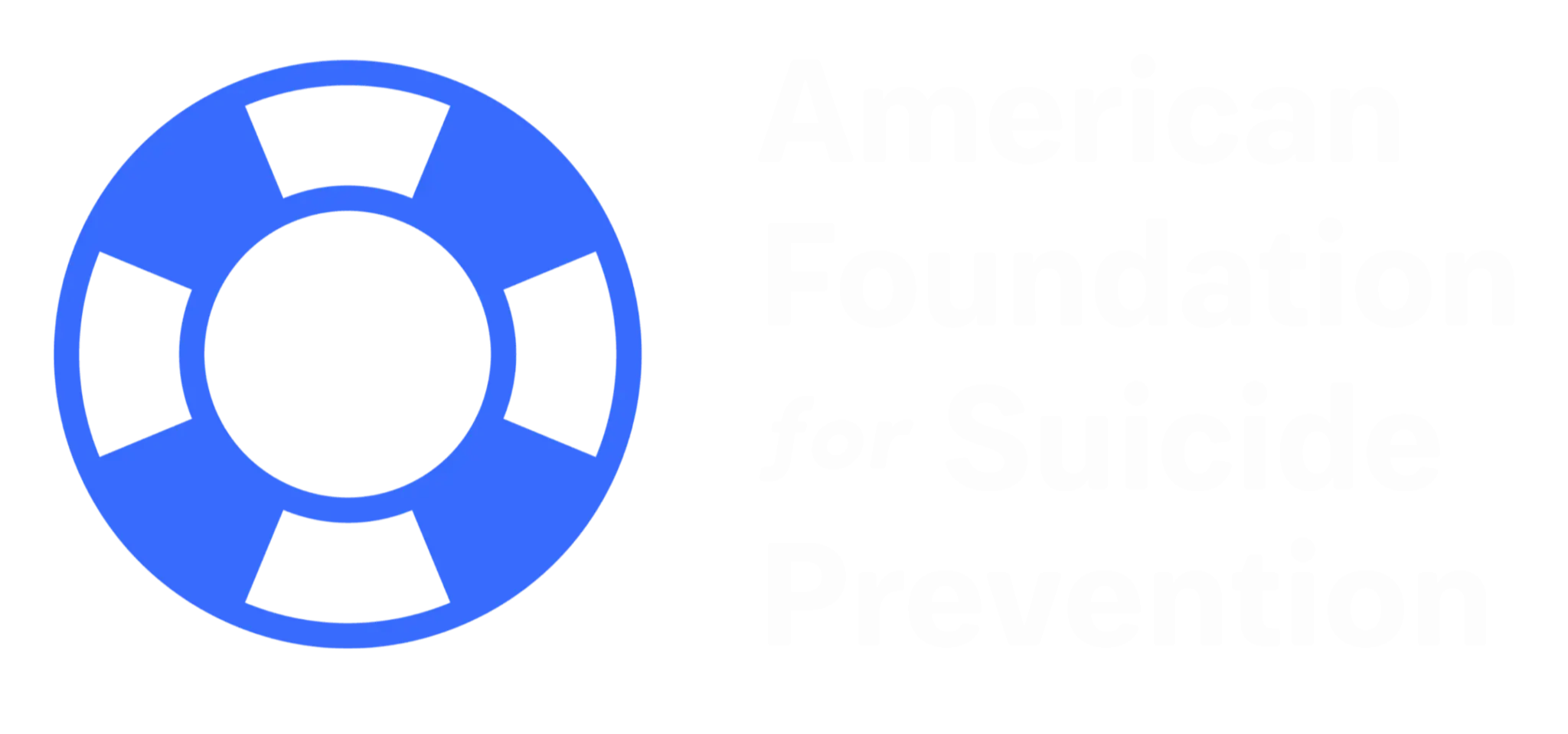 American Foundation for Suicide Prevention logo featured on The Connected Handyman Co. website.