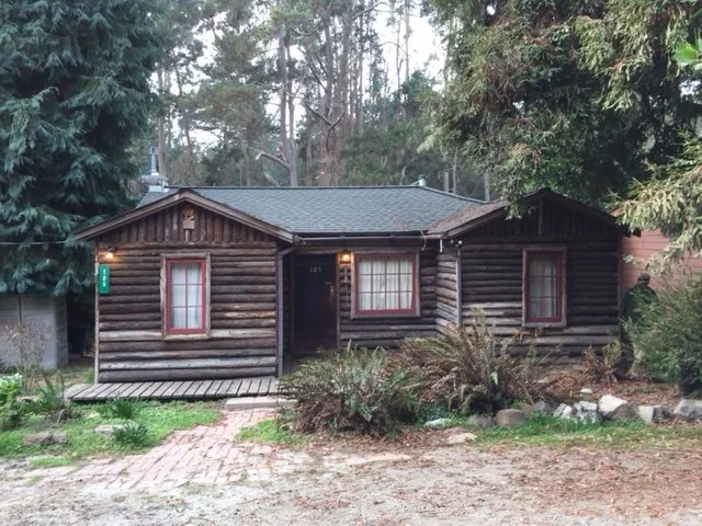 Log Cabin.  Credit: Carolyn Swift