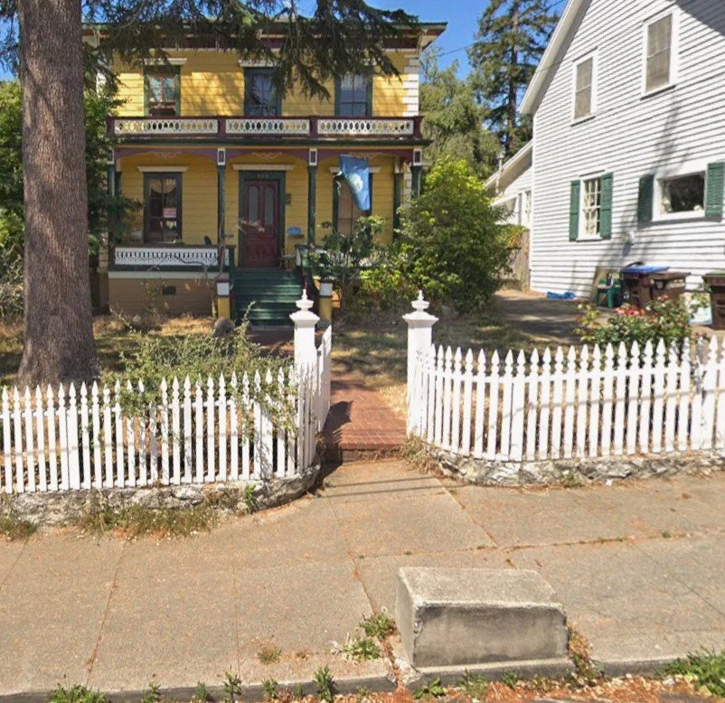 123 Green Street. Mounting block. c1880s