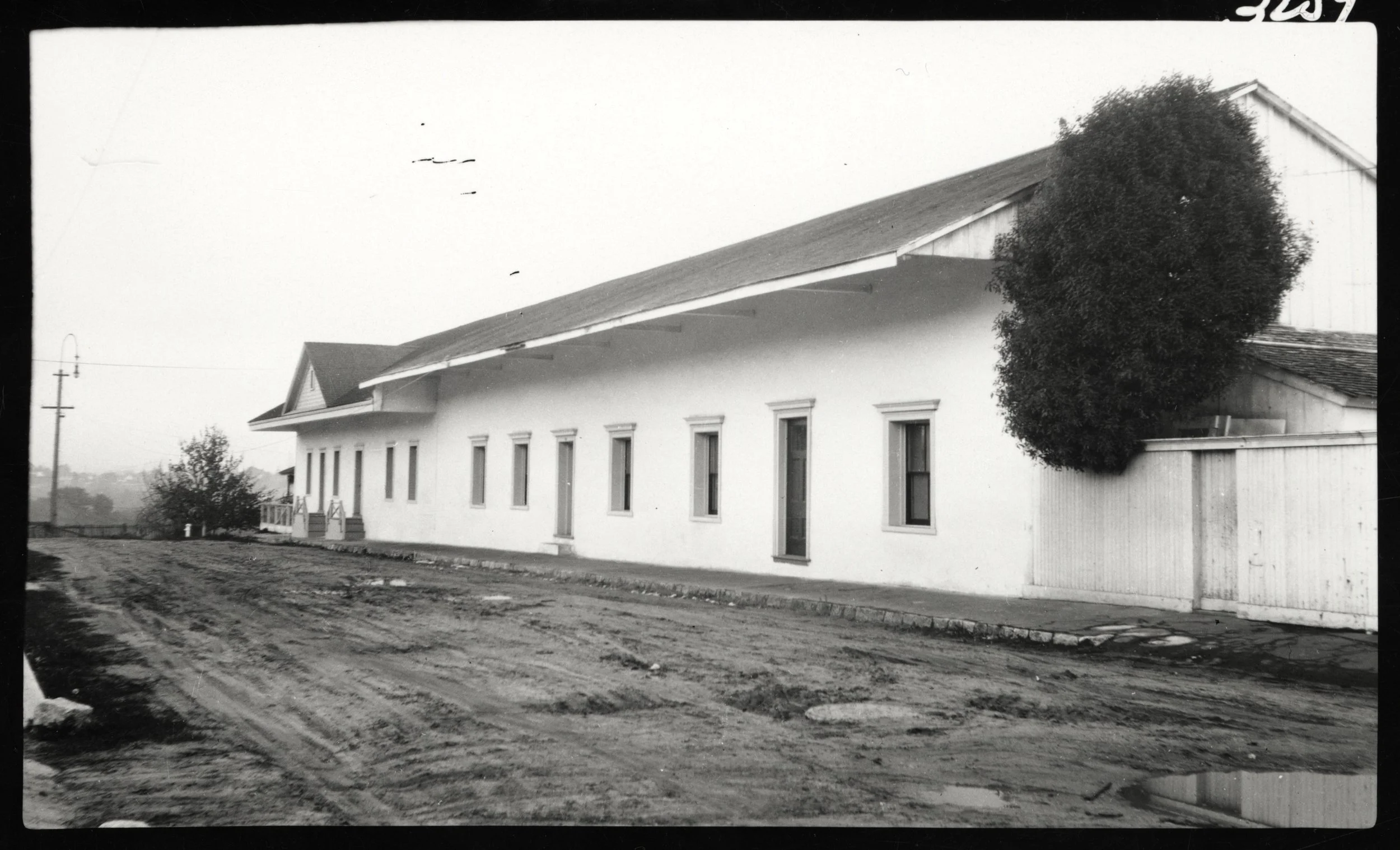 Mission Adobe, 1936.  Credit: Historic American Building Survey. 