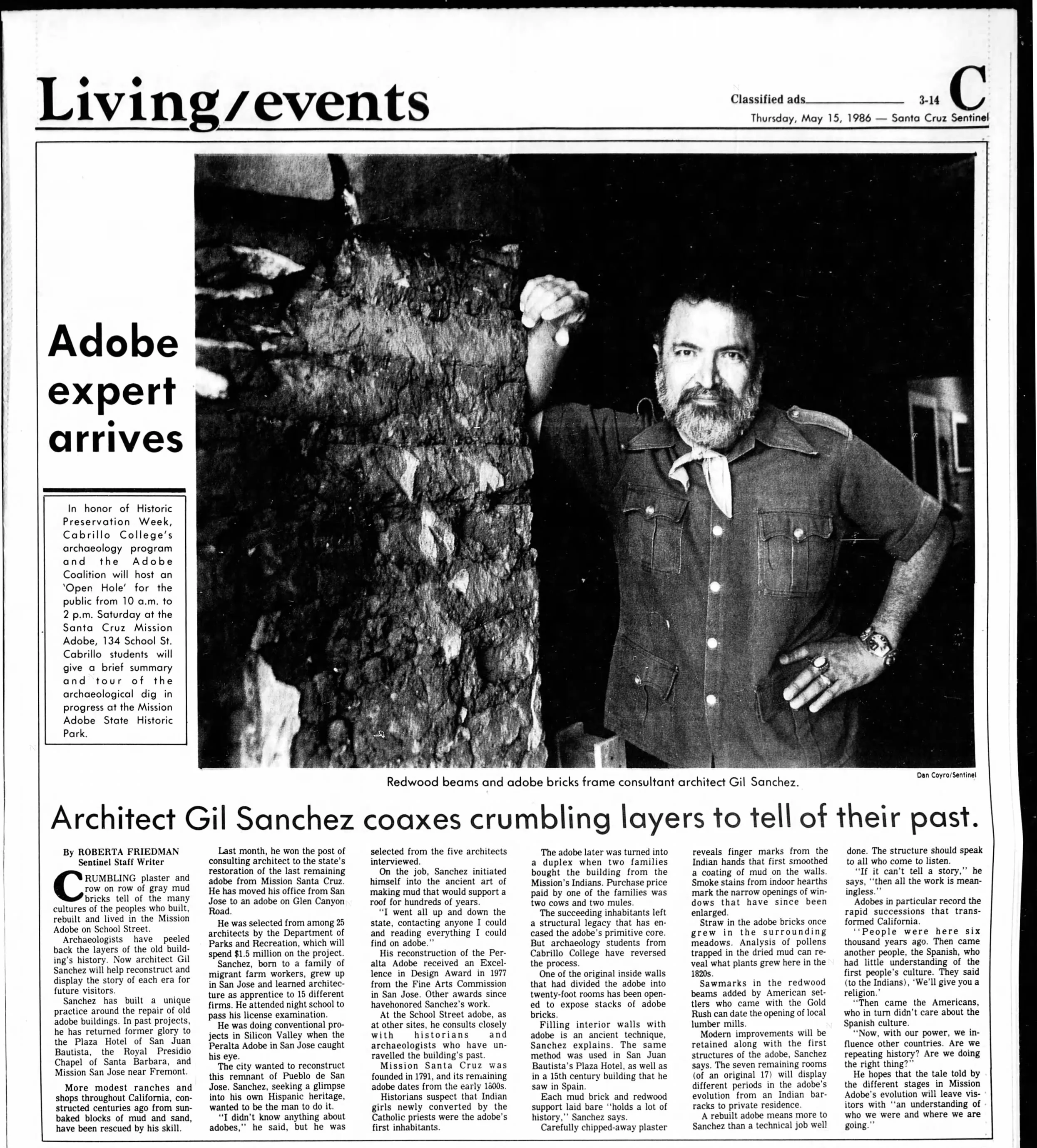 Santa Cruz Sentinel, October 3, 1986.