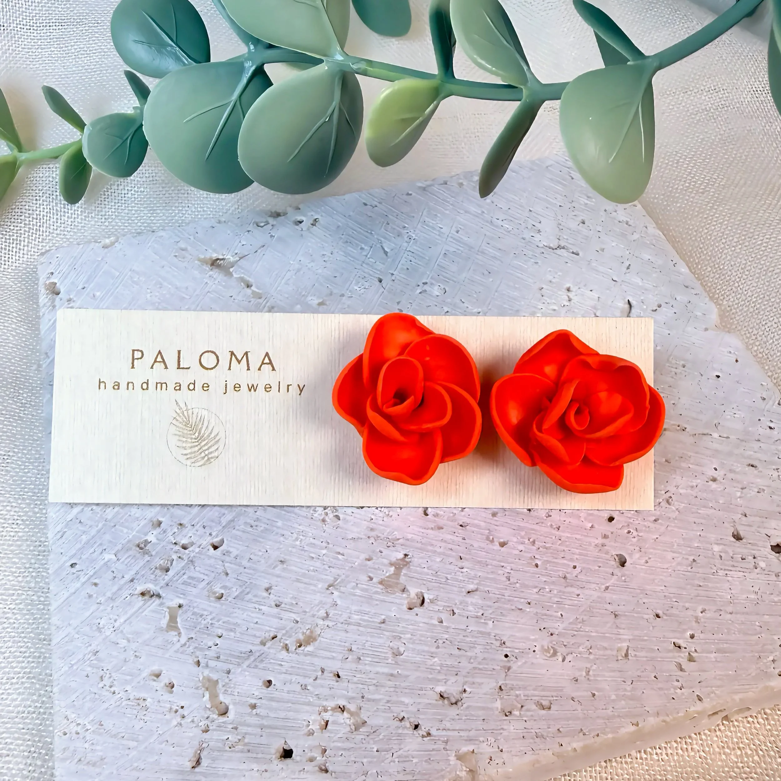 Poppy Rose Stud