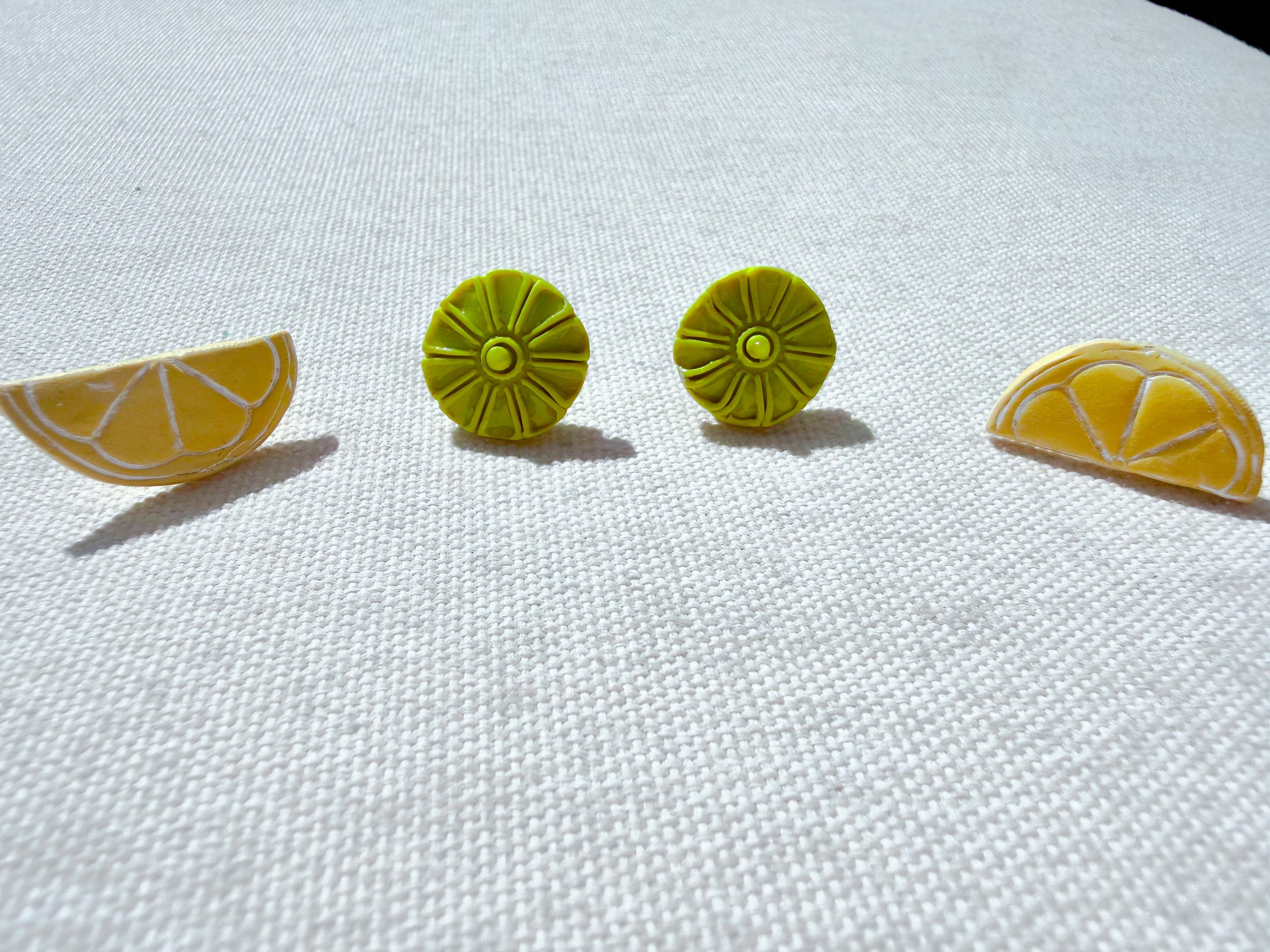 Lemon & Lime Citrus Studs