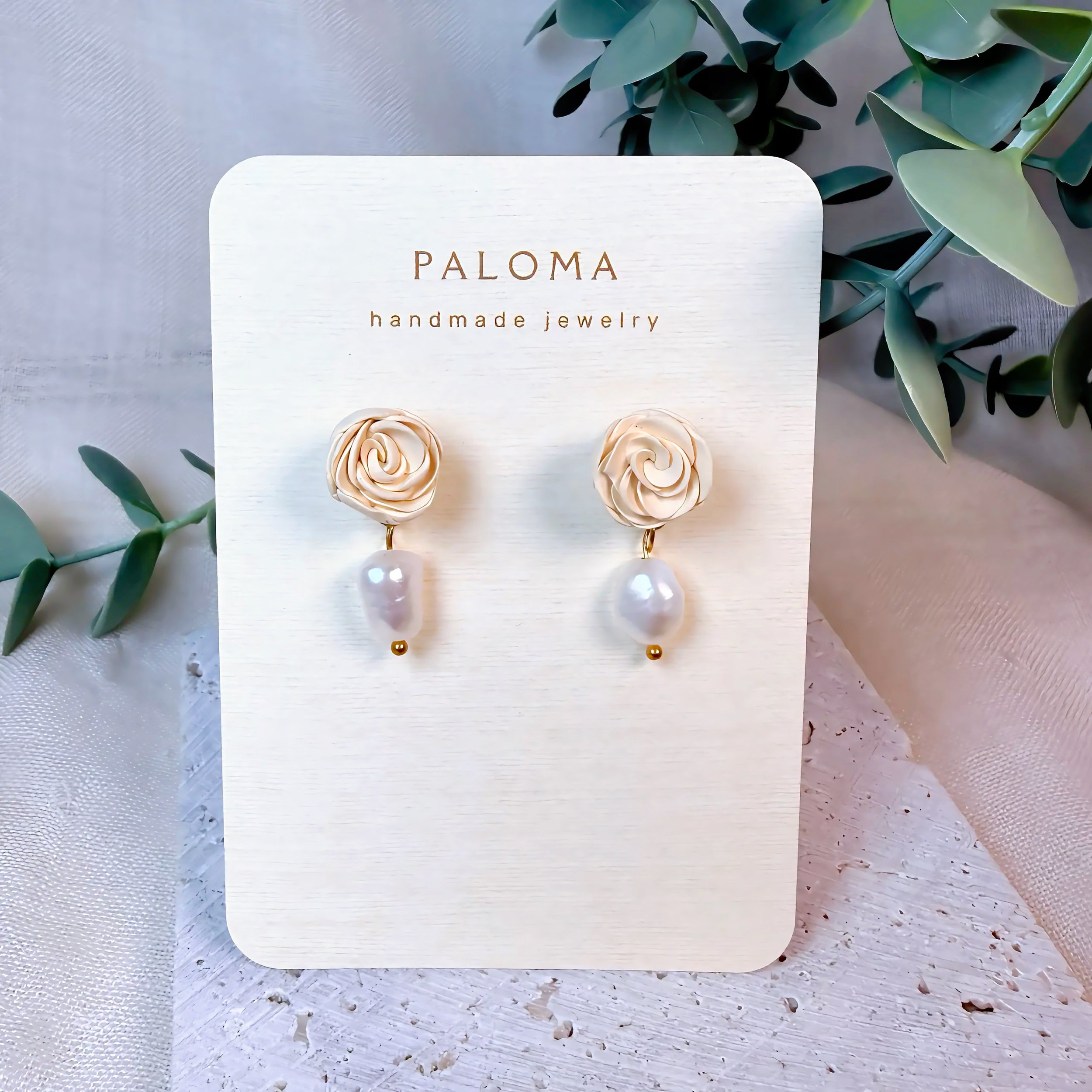 Champagne Rose Pearl Drop
