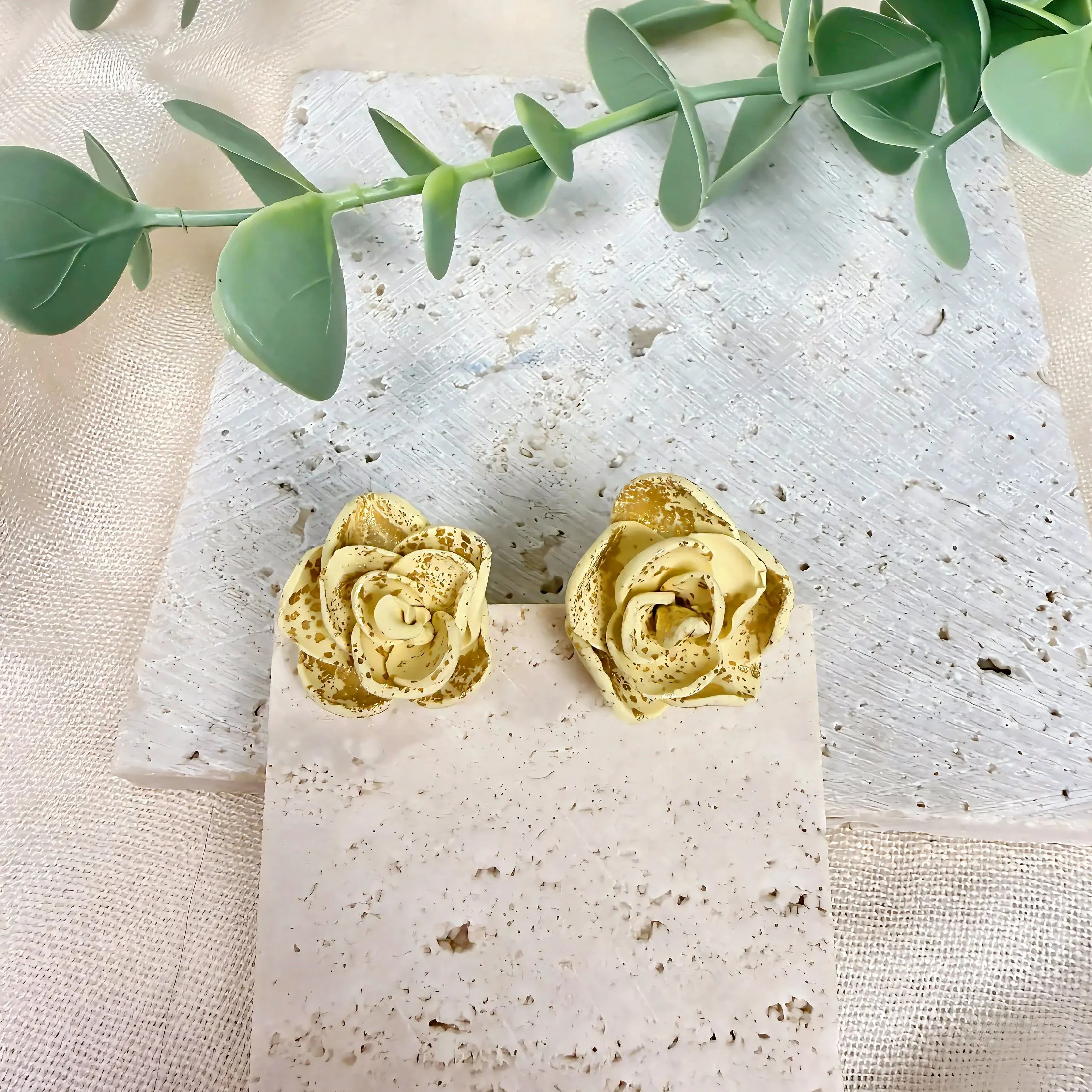 Paloma_Clay_Earrings_Gold_Yellow_rose.JPEG