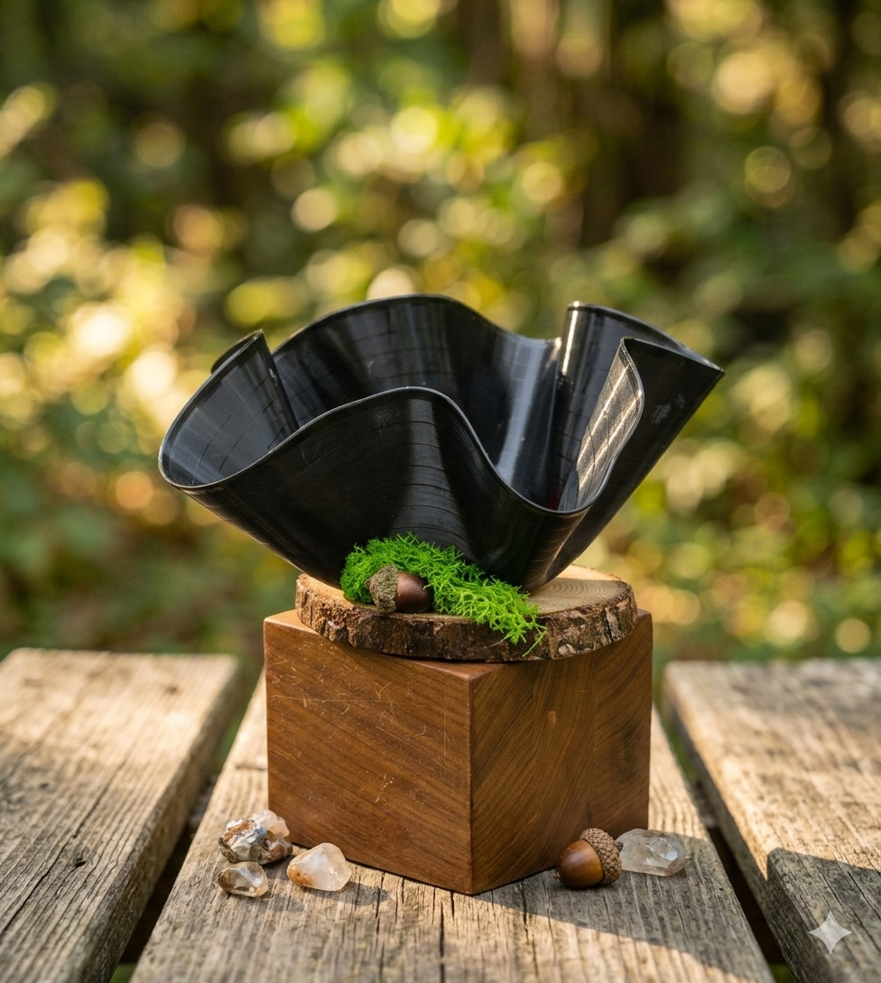 12" Vinyl Record Bowl