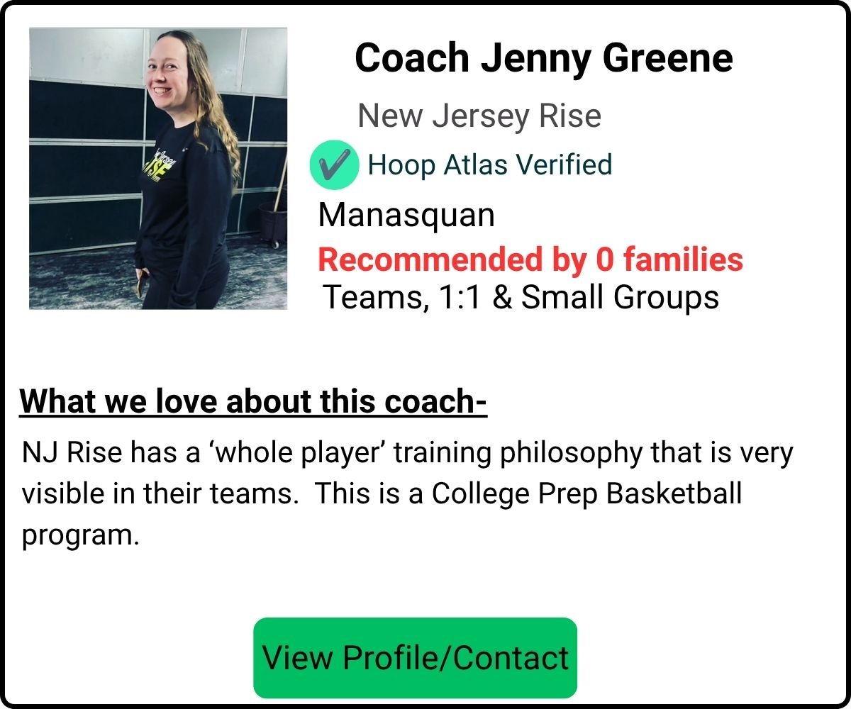 Coach Jenny Greene
