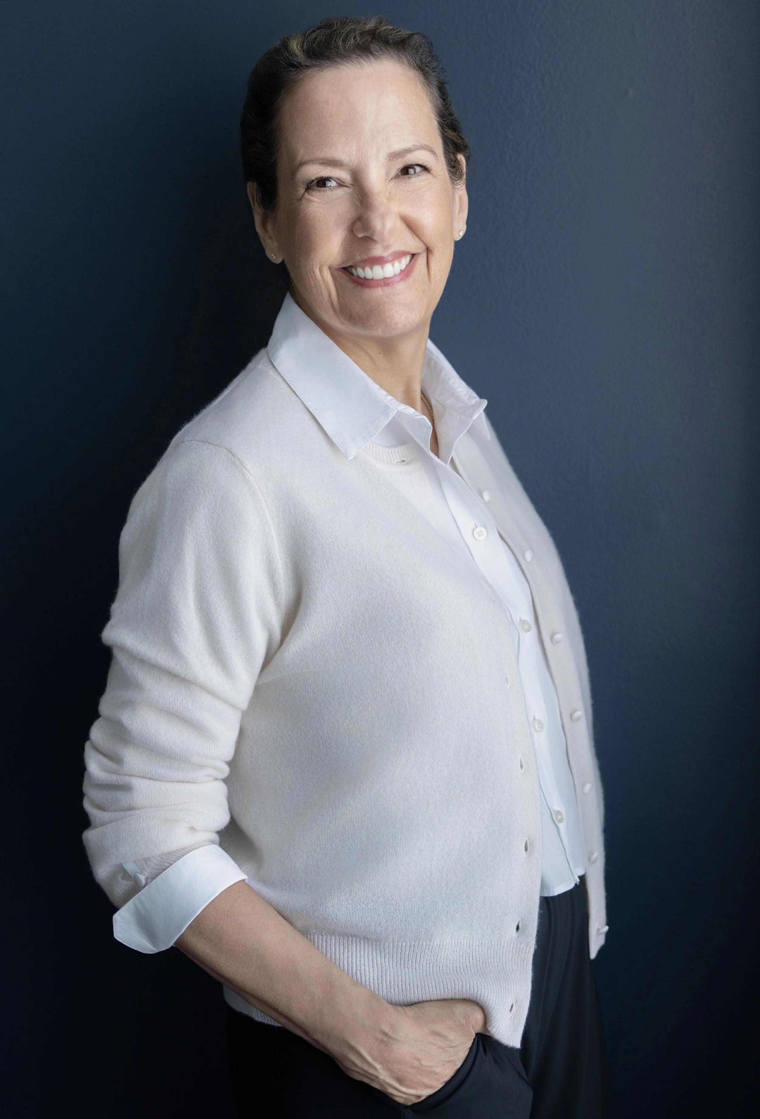 Lynn Martin, Cognitive Behavioral Therapist, smiling in a professional portrait