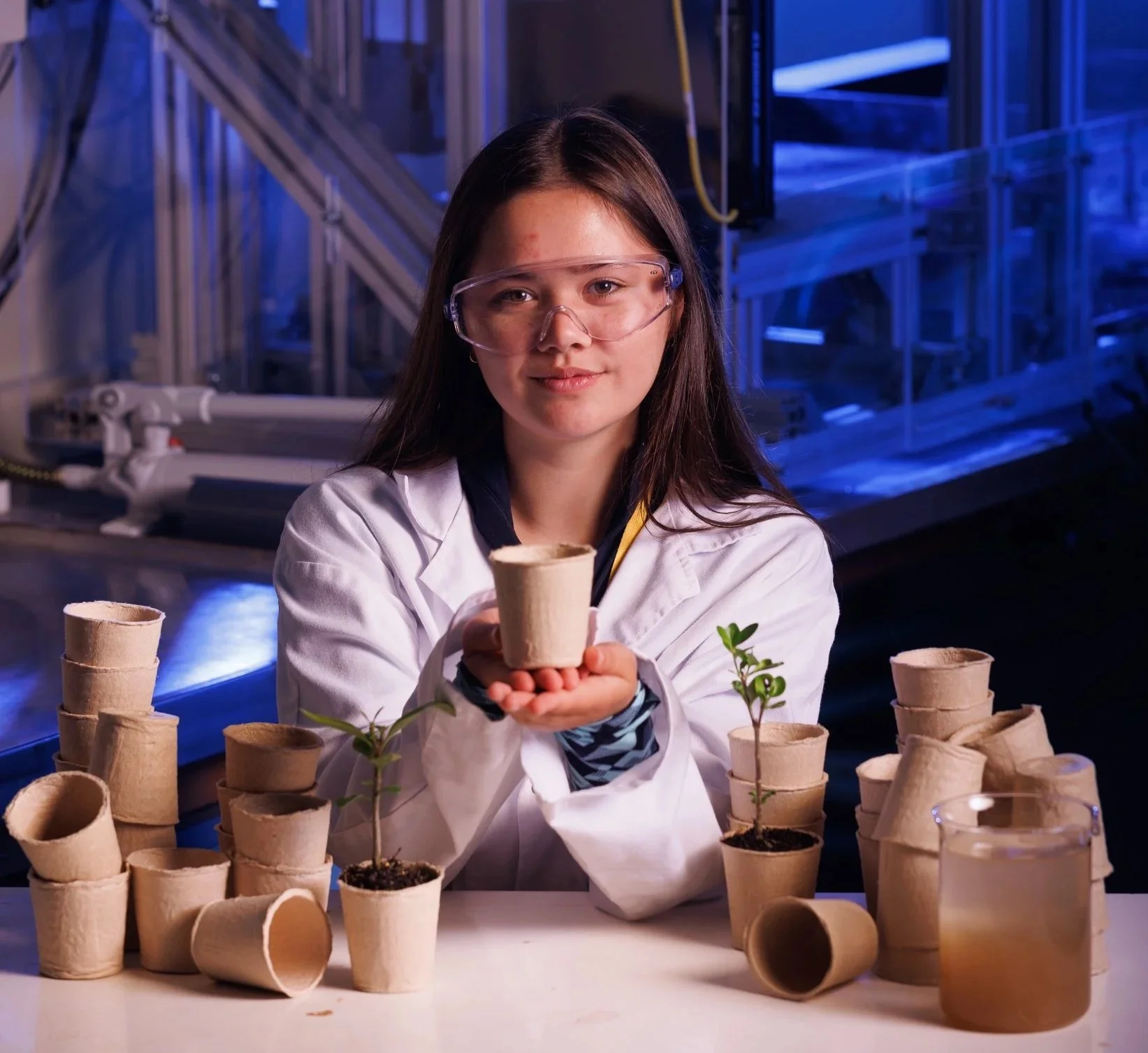 WGC: Elisa Harley (2020 - 2024) - Teenage innovator aims to be a guardian of the natural world, tackle waste problem garden centres face