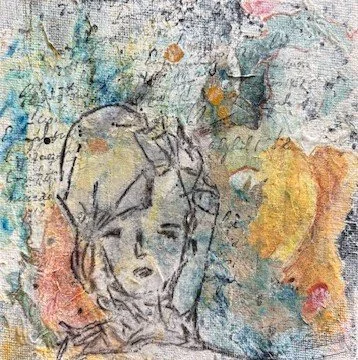 SOLD-mixed media