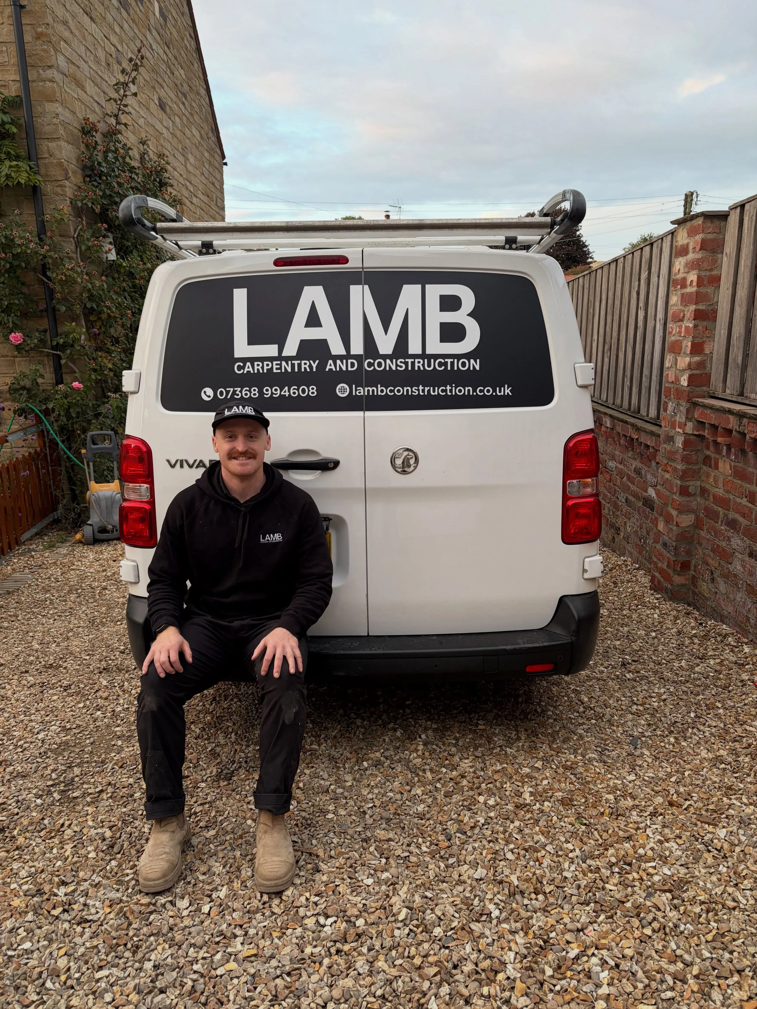 Signage complete on the van, give us a wave if you see us around.

Thank you @signsdiyuk 

Still taking on new jobs, get in touch: bailey@lambconstruction.co.uk 07368994608