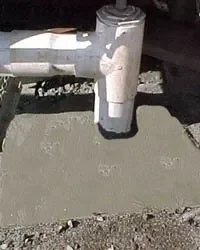 Completed Sanitary Cement Seal