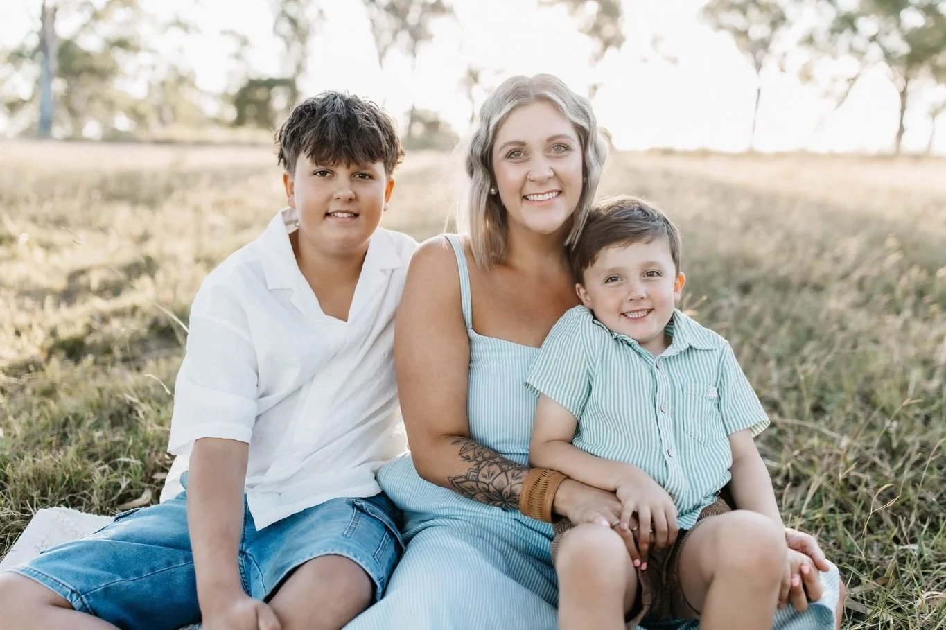 Days like these are what matters the most 🩵

@lifeofhayleymichelle 

 #family #boymum #sons #brothers #brothers4life motherslove love together dayslikethese sunset hedlowcreek cqphotographer