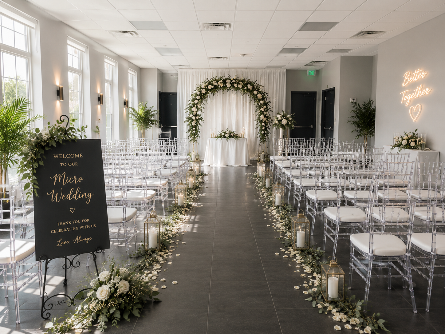 INTIMATE WEDDING & BRIDAL PACKAGE