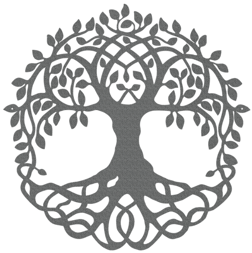 A Celtic tree of life symbol.