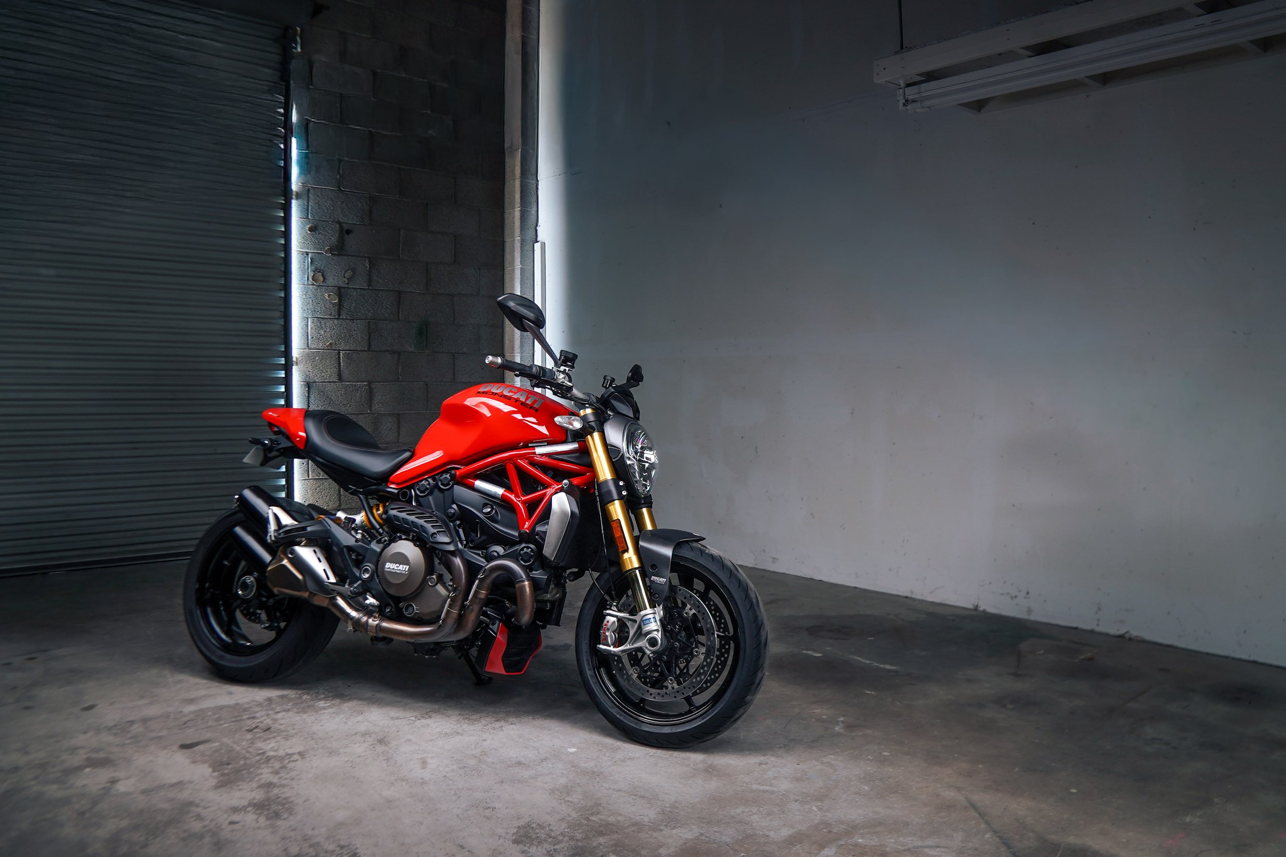 Red Ducati Monster 1200S
