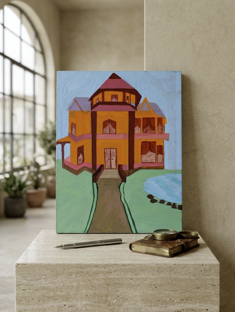 Where Color Meets Compass: A Whimsical Journey Home
