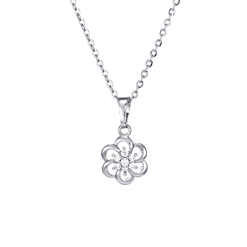 Blossum Silhouette Pendant