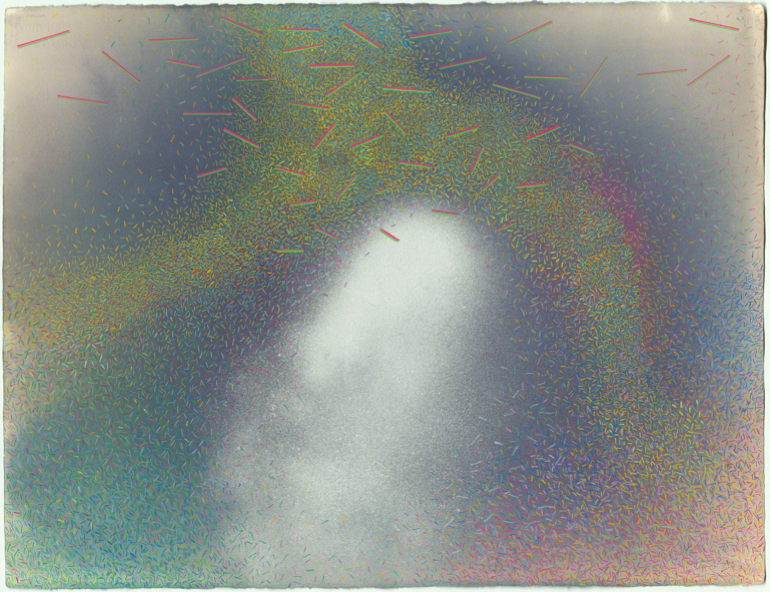 Cosmos 19, 2000-2010, watercolor on paper, 56 x 76cm