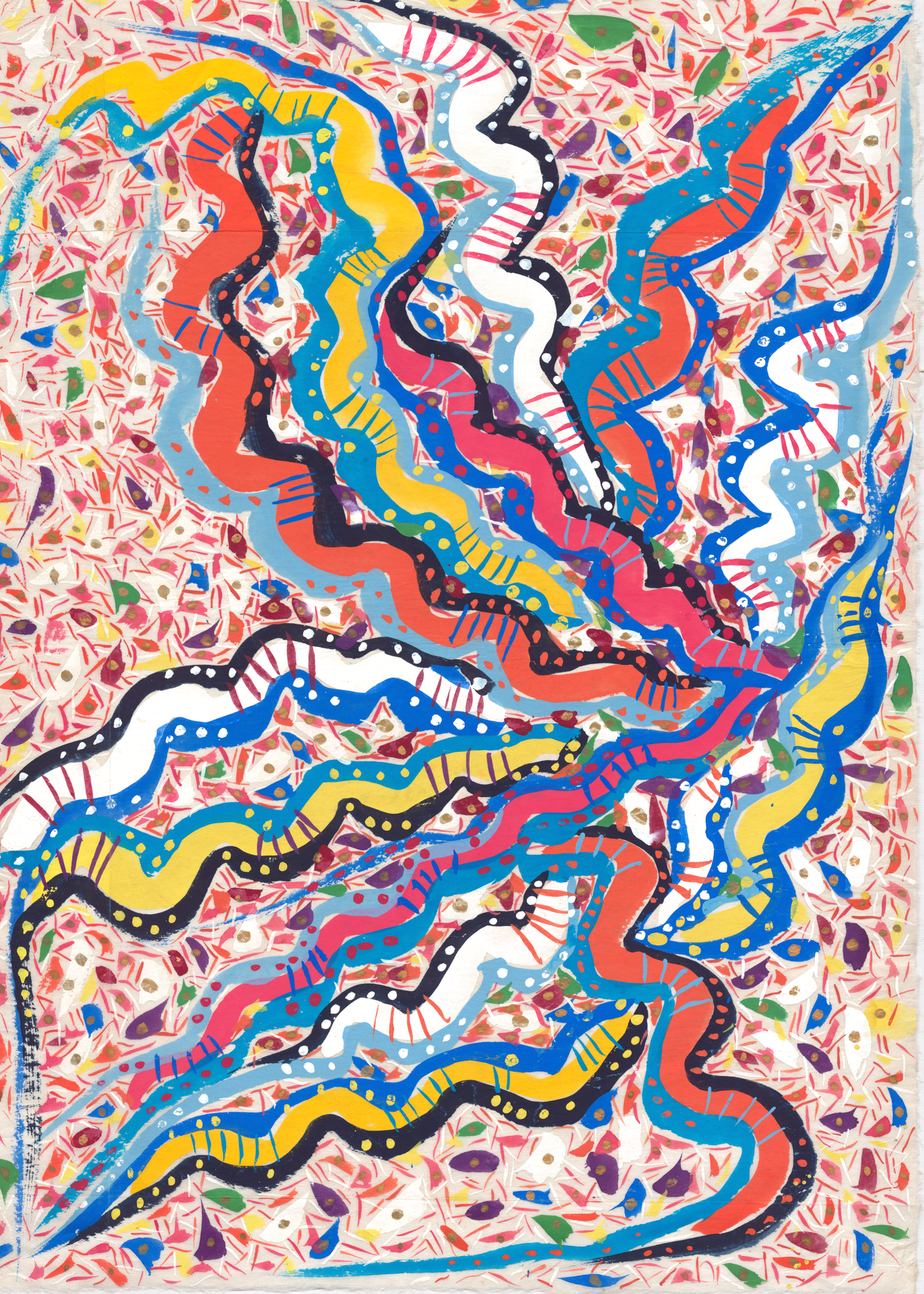 Zen painting 36, 2000, watercolor on paper, 68.5 x 47cm