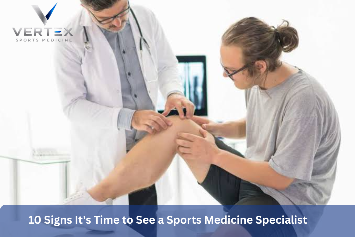 10 Signs It's Time to See a Sports Medicine Specialist