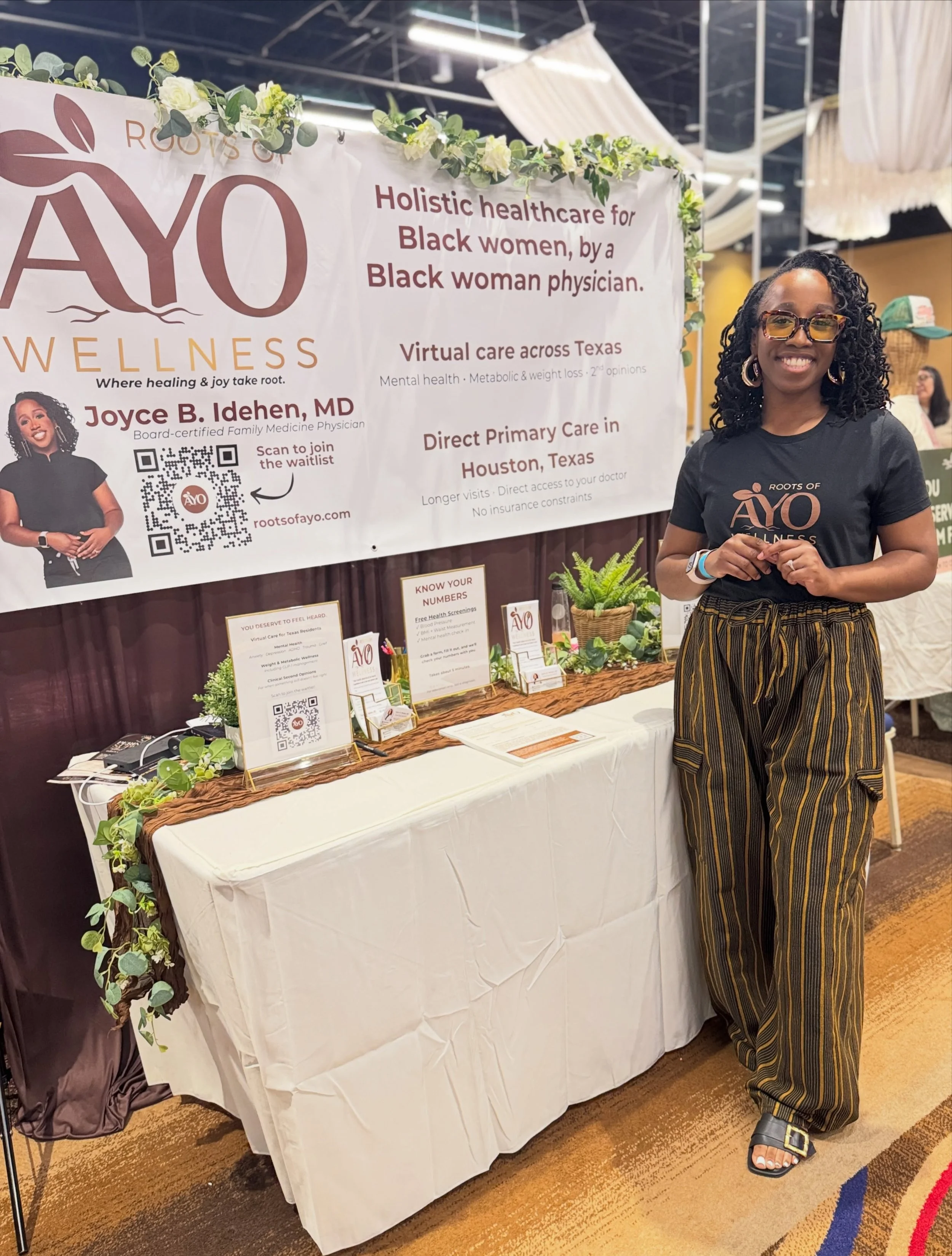 Y&rsquo;all 🥹&hellip;. Yesterday, I had the amazing opportunity to talk out loud about what I&rsquo;m building with @rootsofayo &amp; the intentional space I&rsquo;m creating for Black women to receive holistic, comprehensive care here in Houston.

