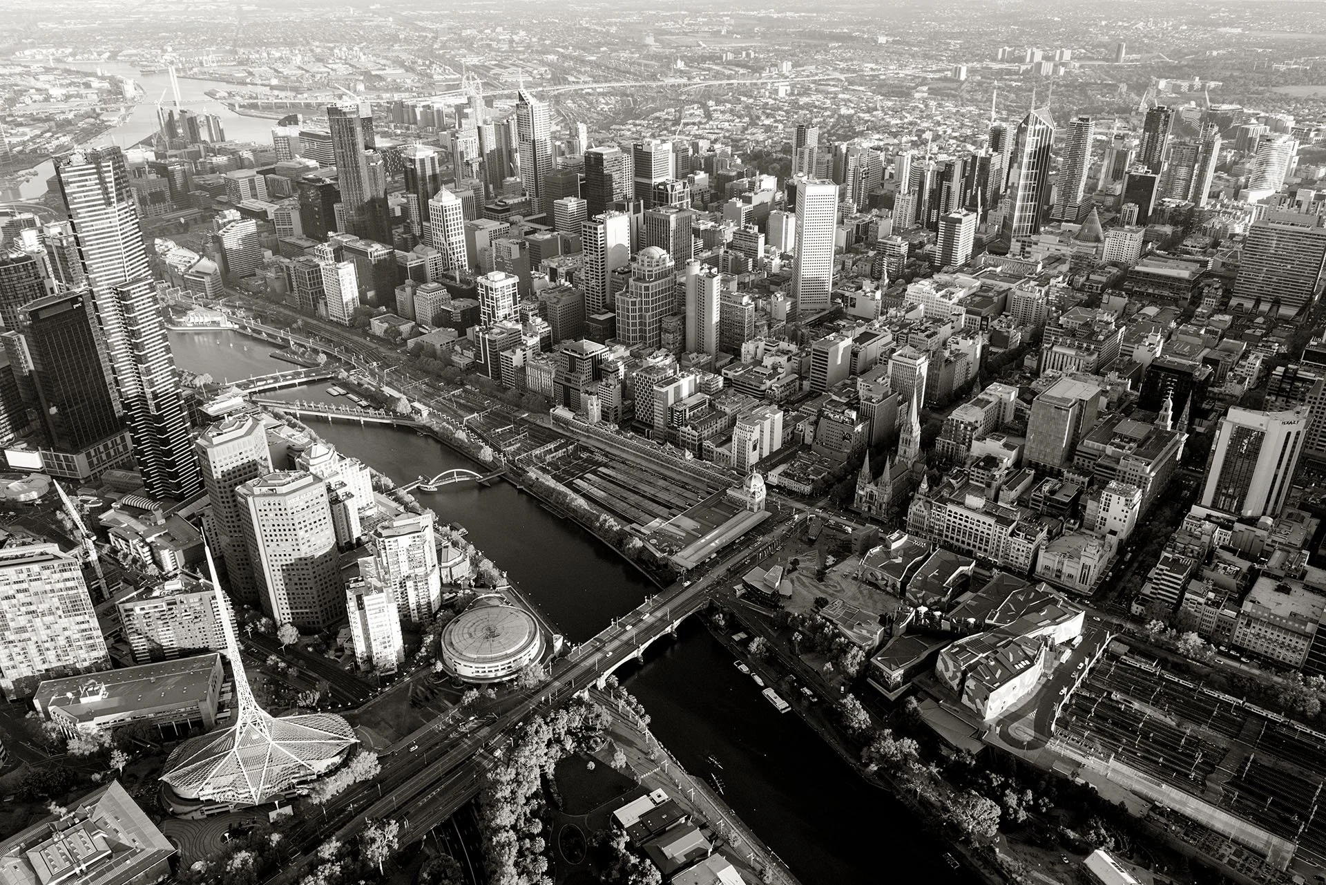 Balloon Ride Over Melbourne CBD, VIC