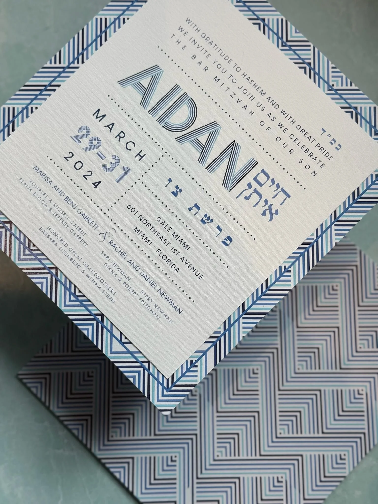 Aidan's Bar Mitzvah