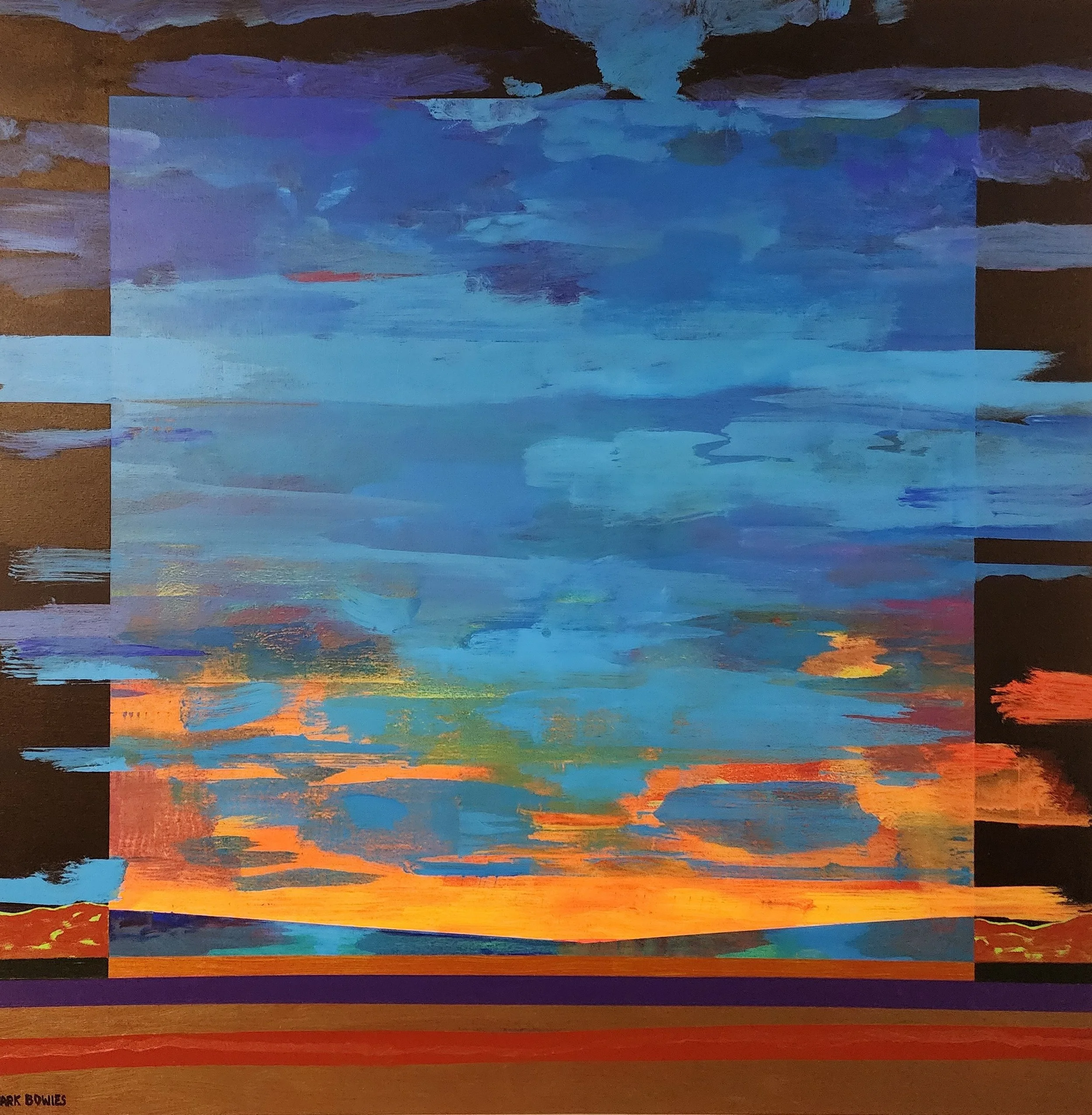 As the Sun Rises - Acrylic on Canvas