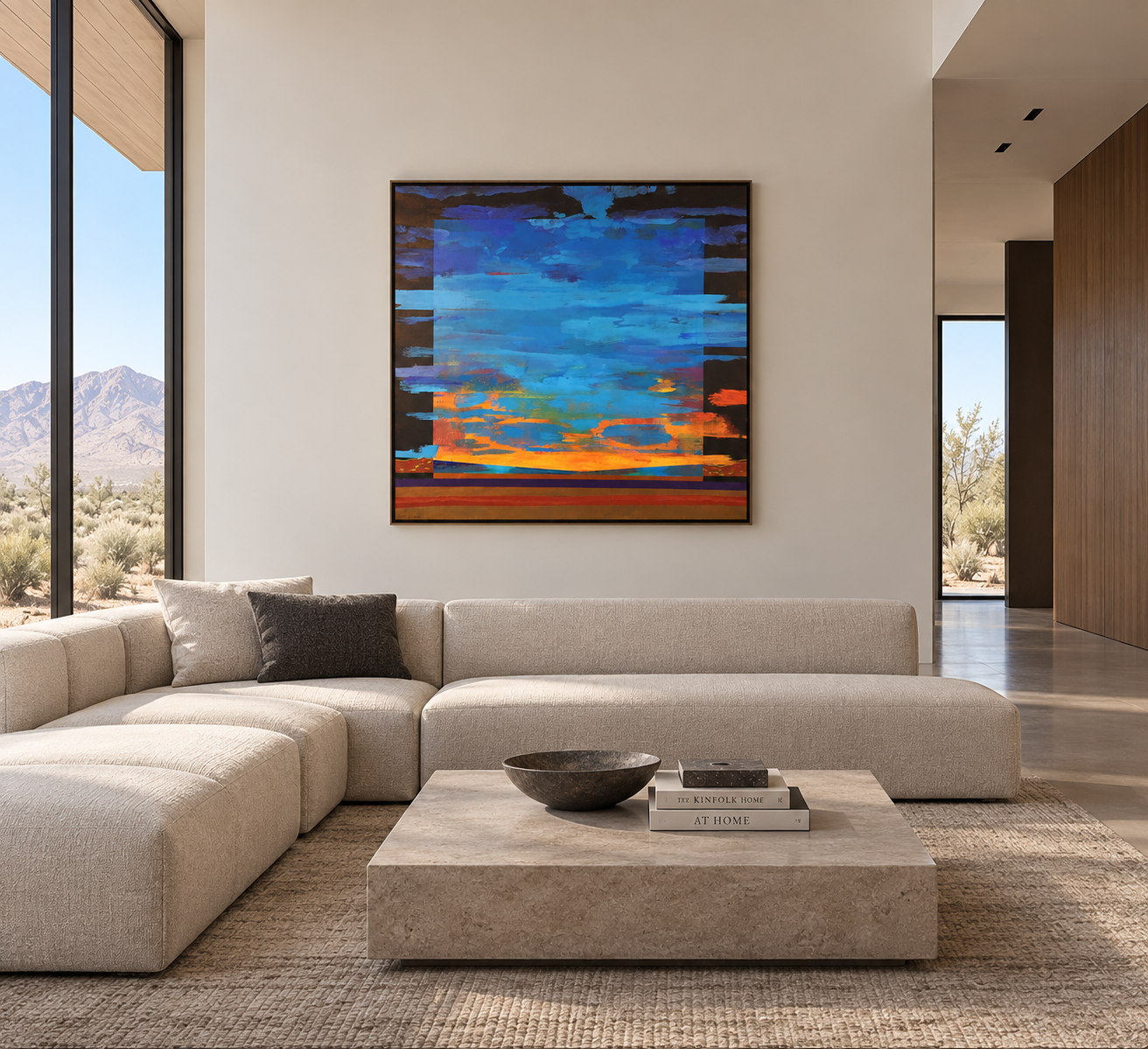 As the Sun Rises - Acrylic on Canvas