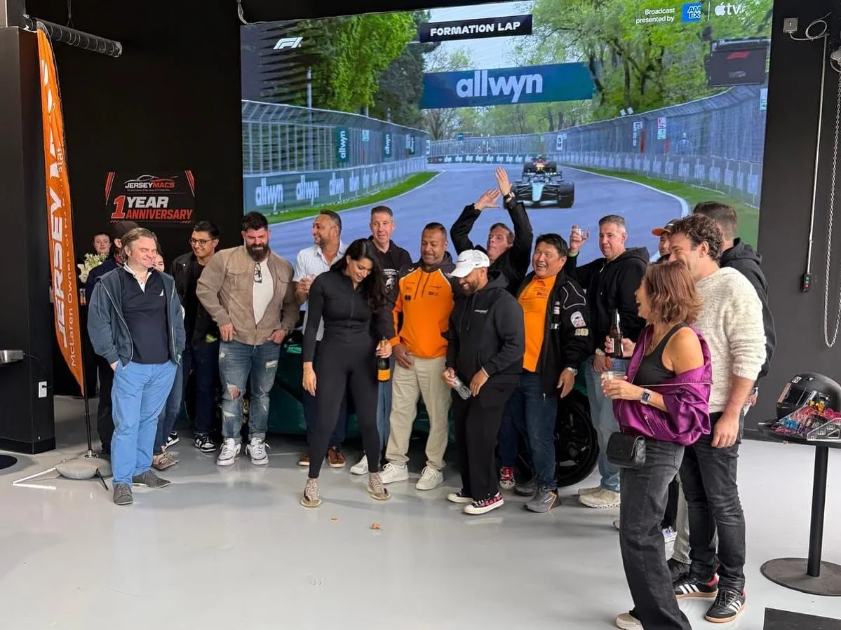 Our deepest gratitude to everyone who helped make this collaboration possible. A sincere thank you to McLaren North Jersey (@mclarennj) and SIM1 (@sim1racing) for their incredible support and partnership in bringing this experience to life and helpin
