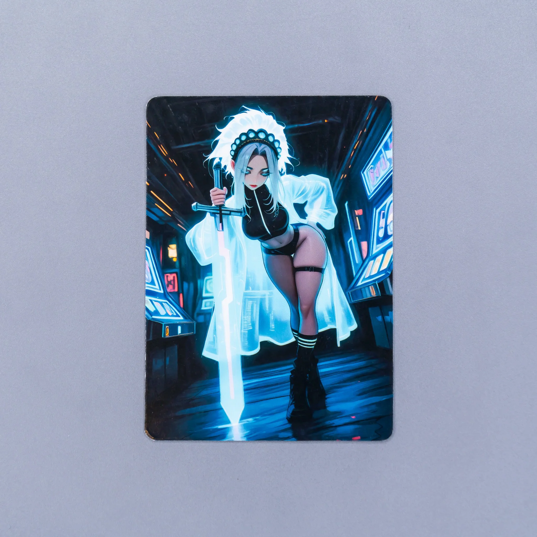 Neon Blade // Full Art Card
