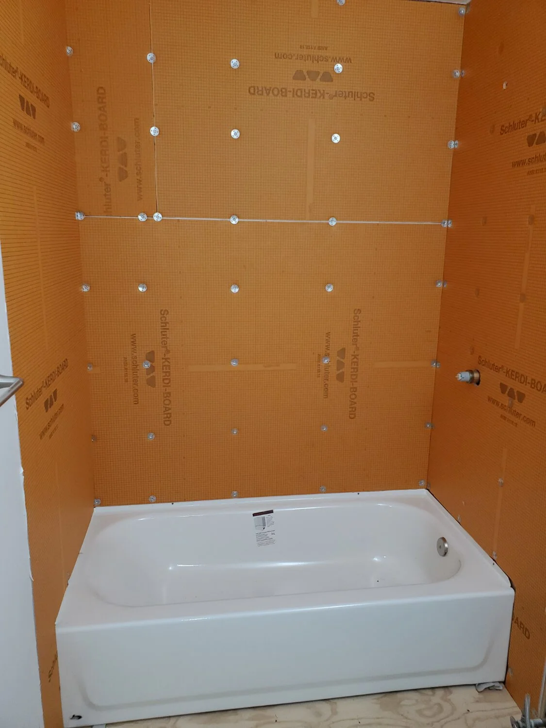 Schluter Kerdi Waterproofing - Pacifica