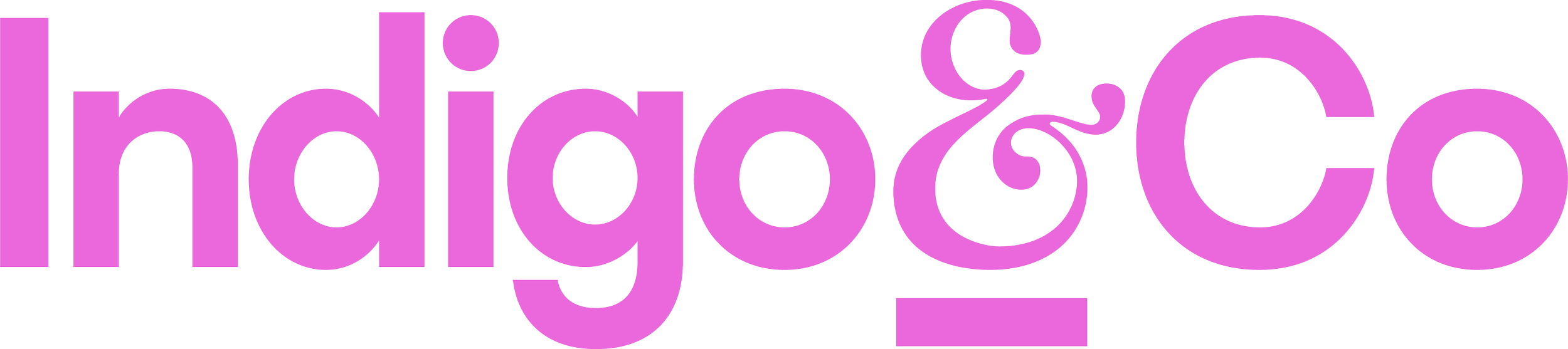 Indigo&Co logo design.
