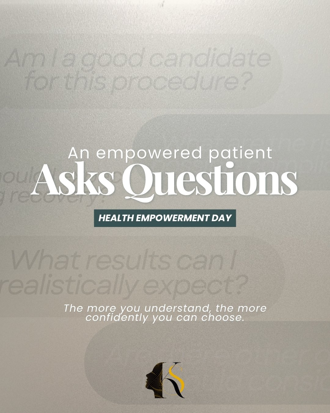 Being an empowered patient means being informed, involved, and confident in the decisions you make for your health.

Whether you're considering a procedure or simply exploring your options, take the time to understand what&rsquo;s right for you.

Emp