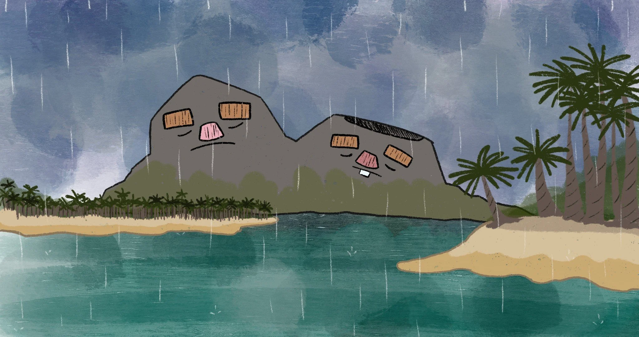 SICK! Rainy Day Concept Art