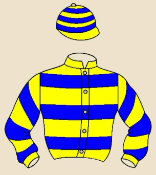 Image montrant les couleurs de la casaque et de la toque de l'écurie Luck