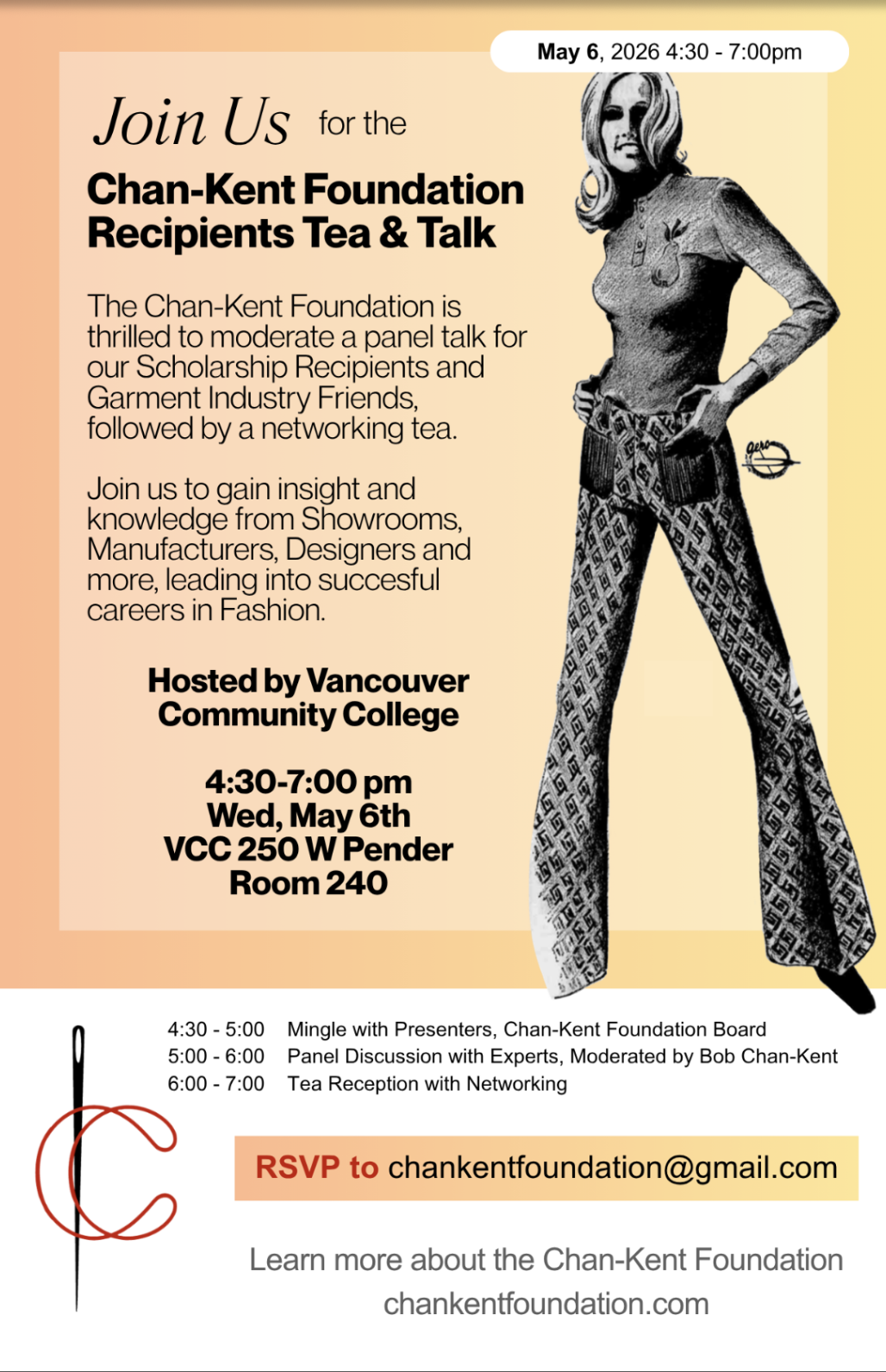Chan-Kent Foundation Recipients Tea & Talk