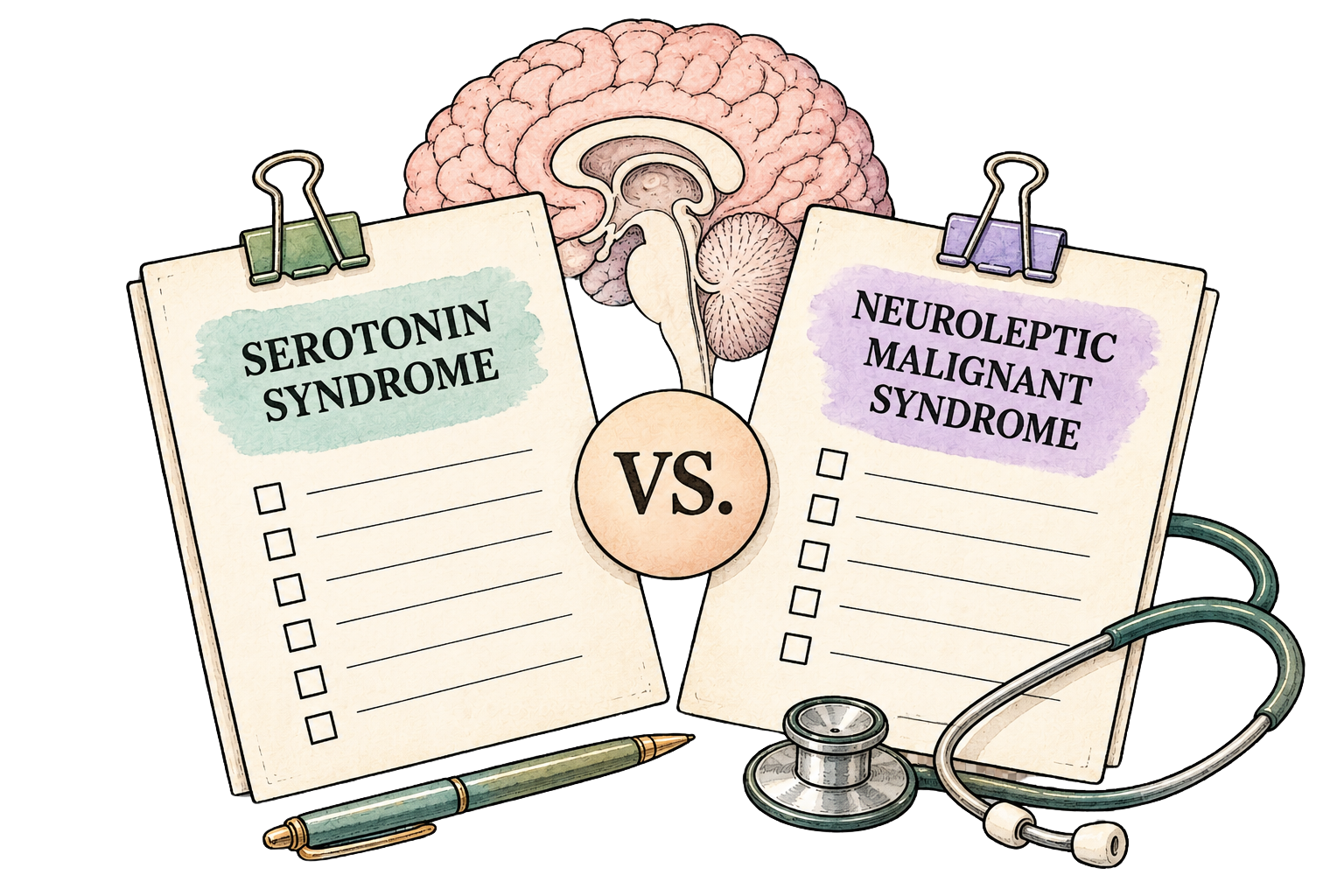 Serotonin Syndrome vs. Neuroleptic Malignant Syndrome: PMHNP Exam Guide