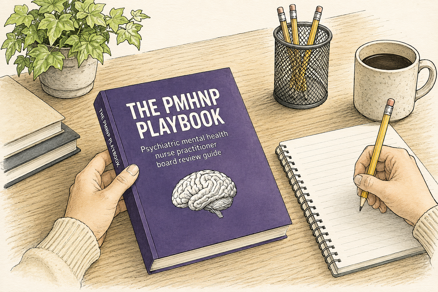 PMHNP Playbook board review book — best PMHNP exam prep resource for ANCC board certification