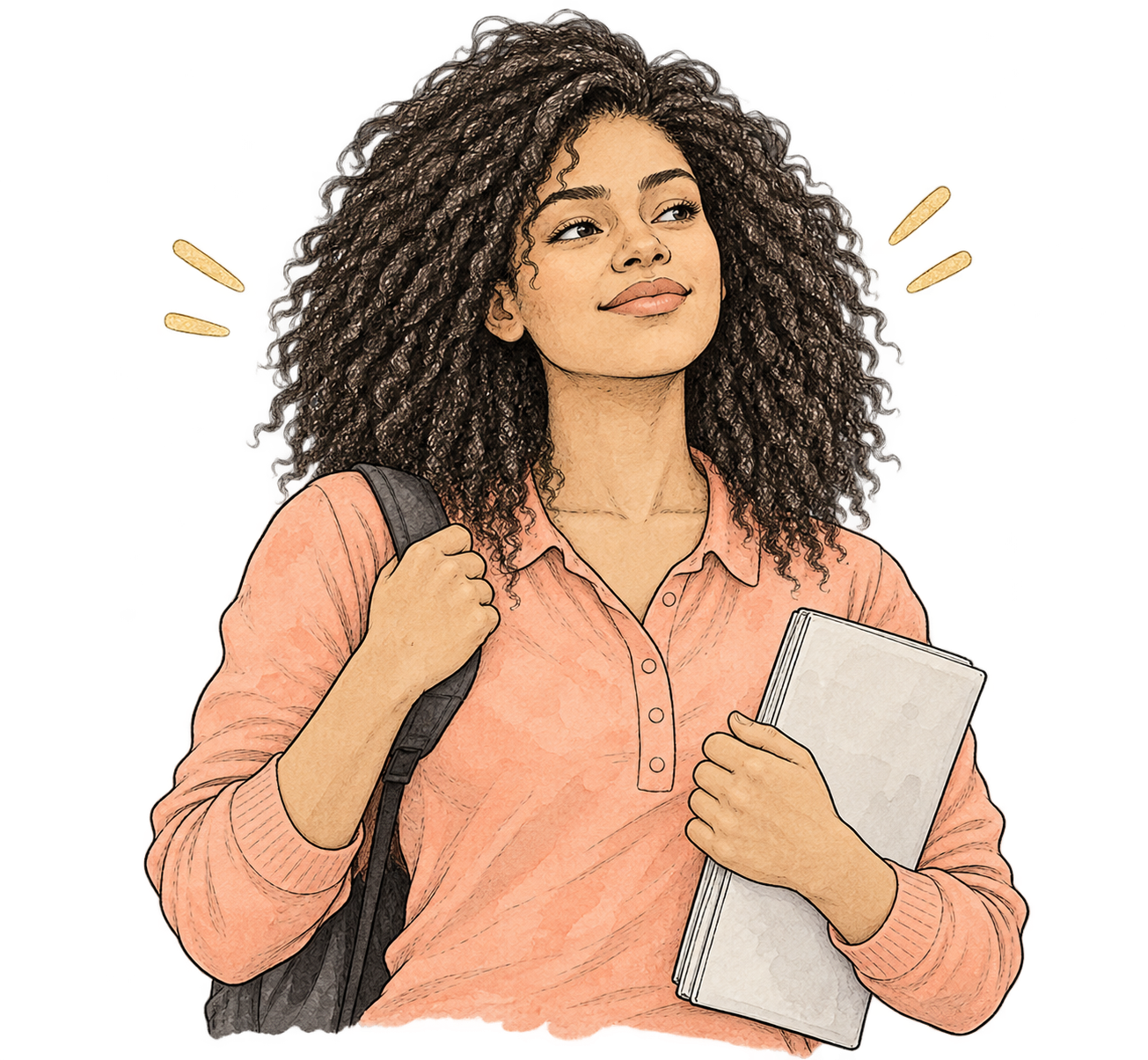 Confident and calm PMHNP candidate ready to take the ANCC psychiatric nurse practitioner board exam at a Prometric testing center.