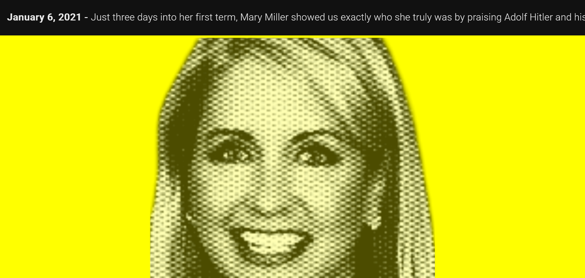 IDCCA installs “Mary Miller Has Failed Us” Billboards throughout IL-15
