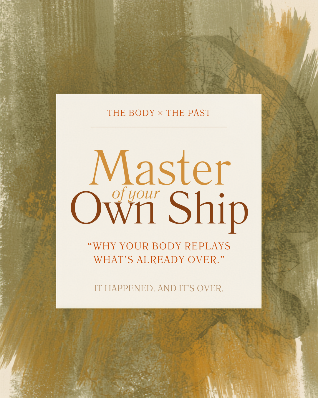 Master of Your Own Ship