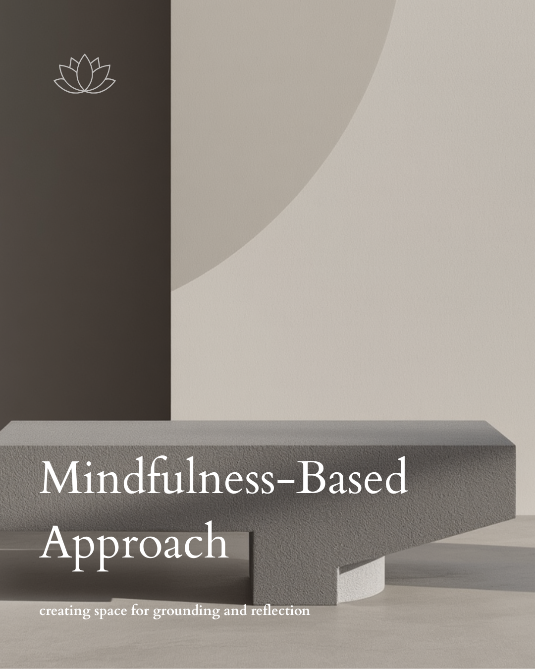 creating space to slow down, reflect, and become more aware of thoughts, emotions, and present experiences without judgment
