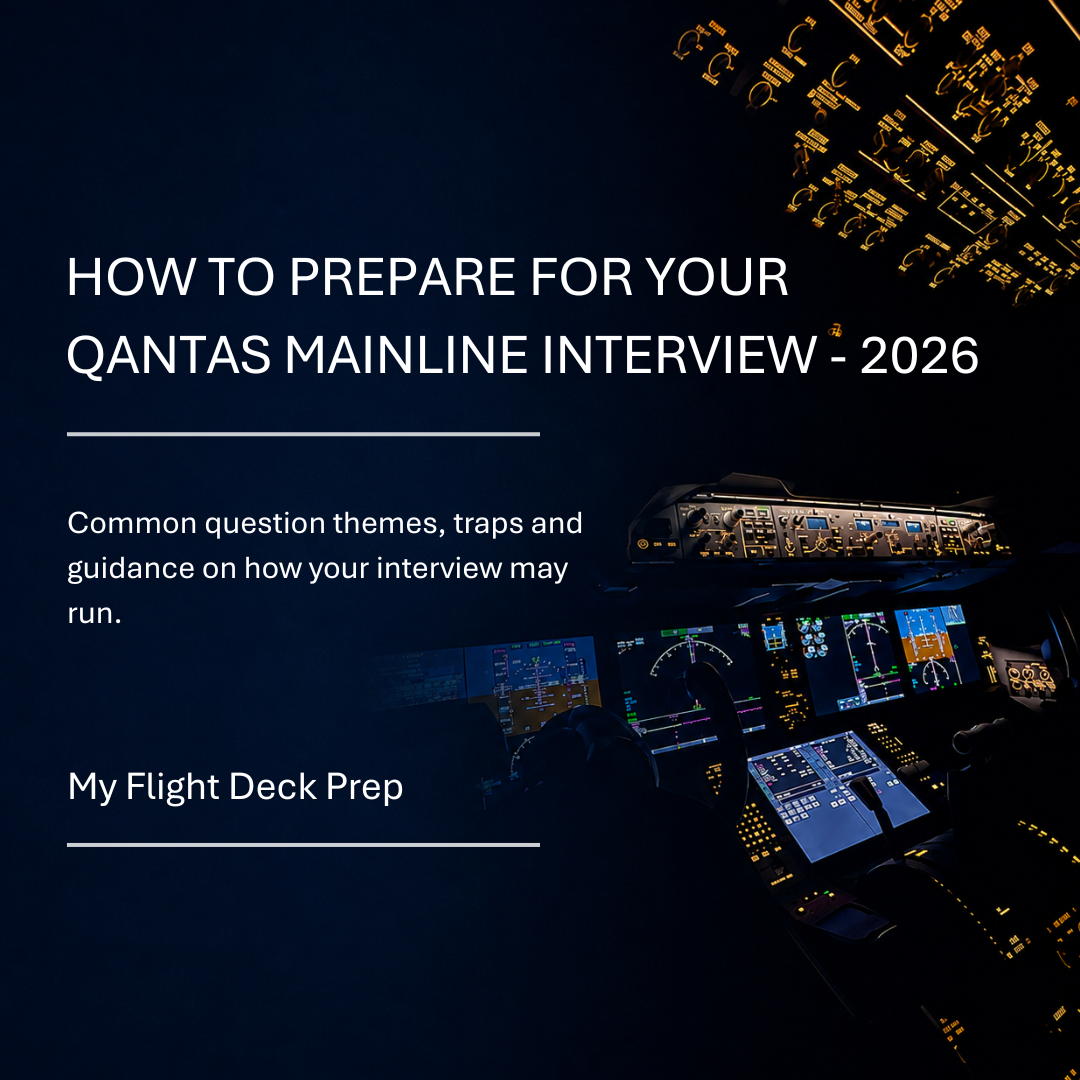 How to Prepare for a Qantas Mainline Pilot Interview - 2026