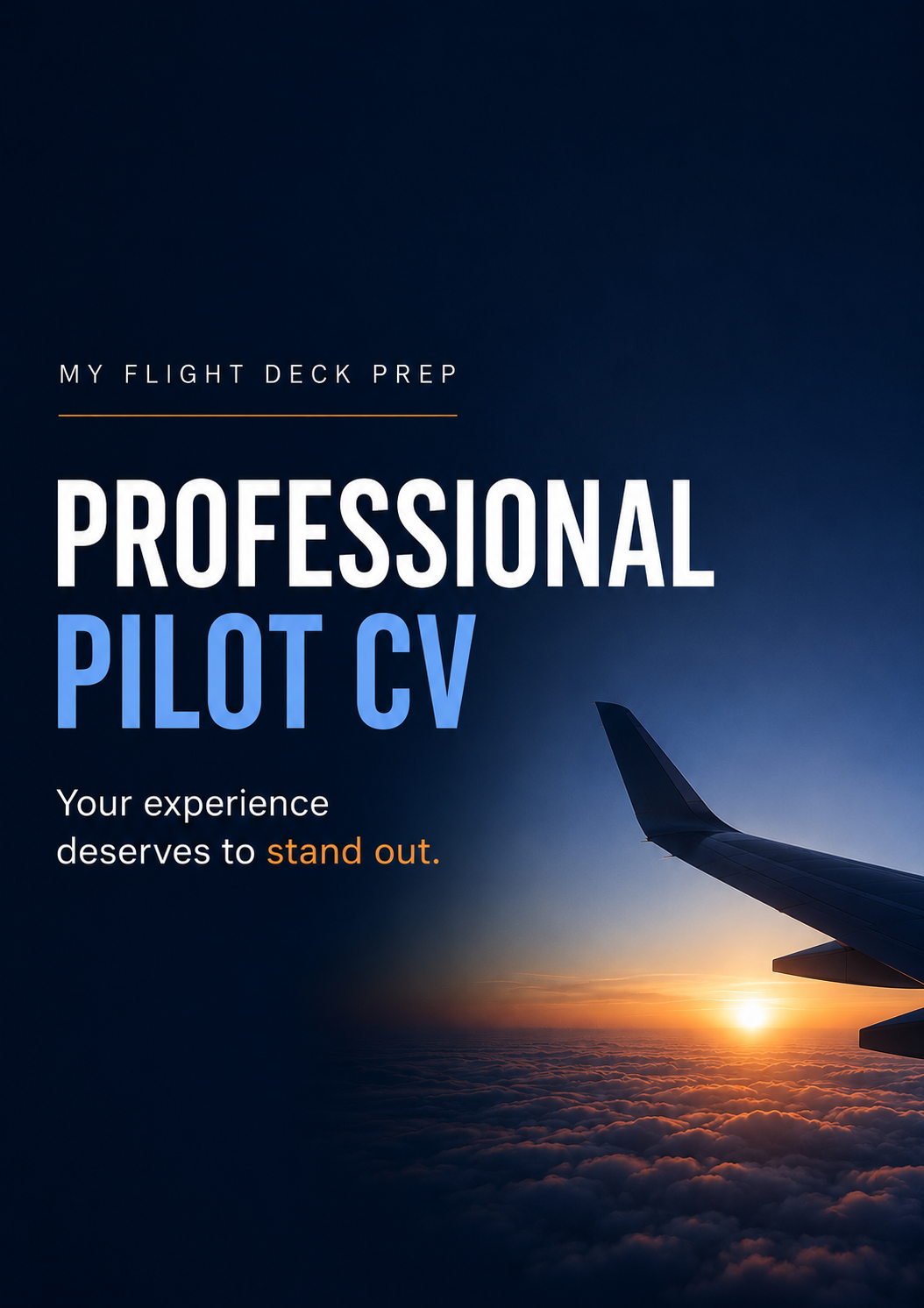 PROFESSIONAL PILOT CV