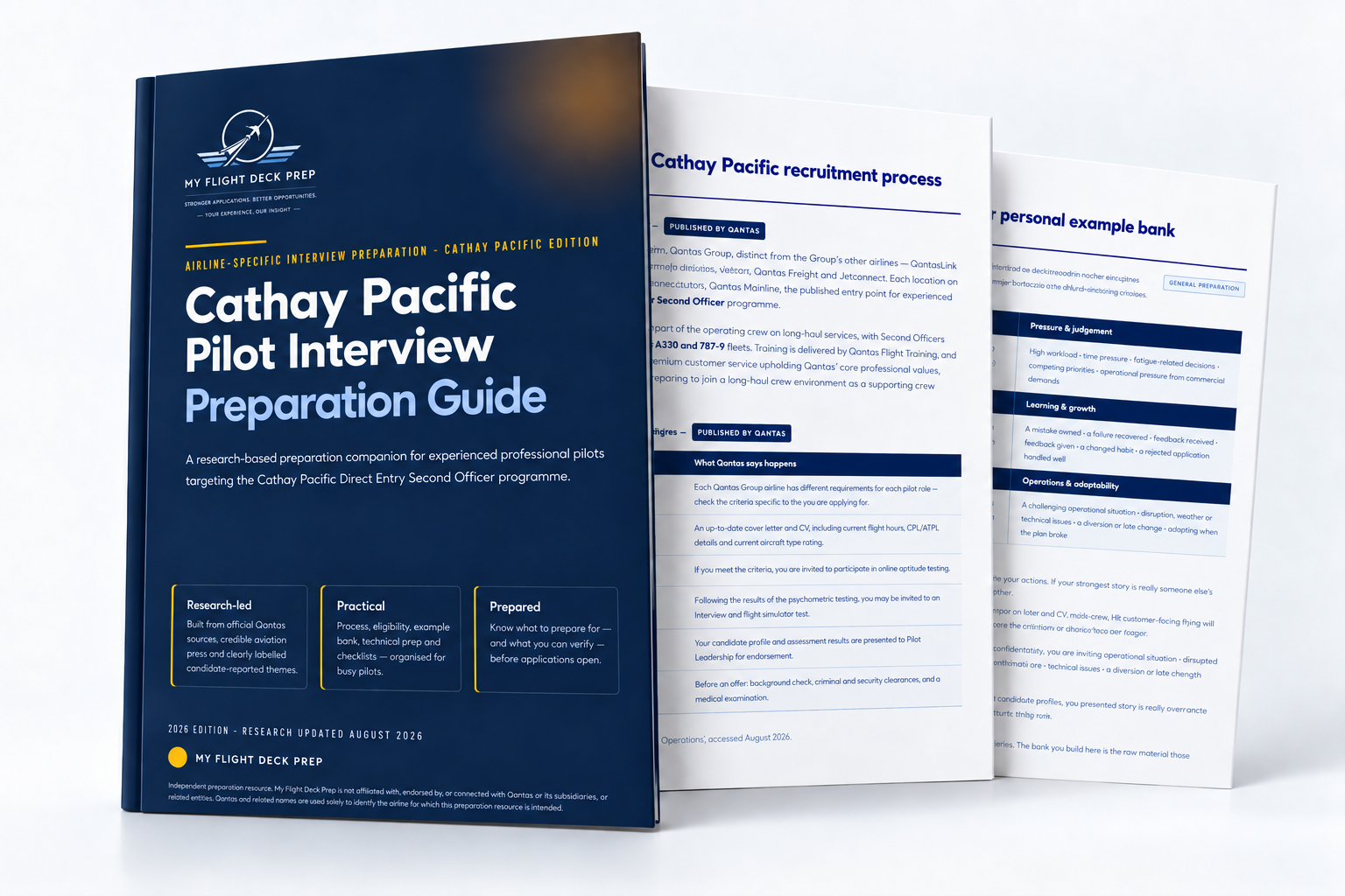 Cathay Pacific Pilot Interview Preparation Guide