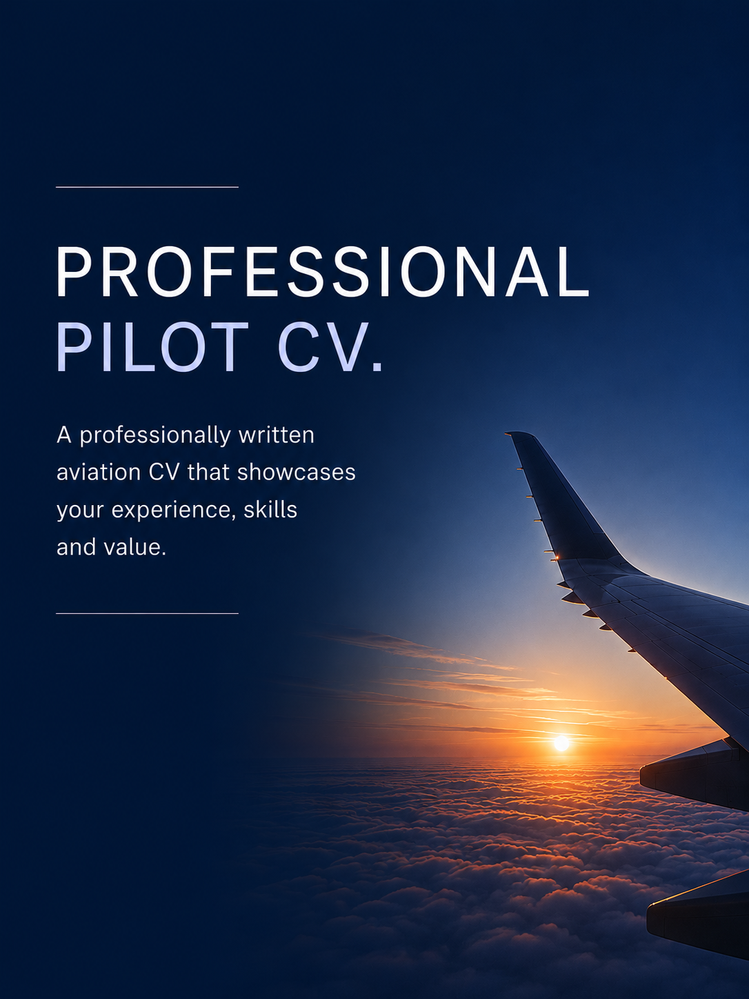 PROFESSIONAL PILOT CV